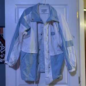 Thrifted oversized rain jacket no hood